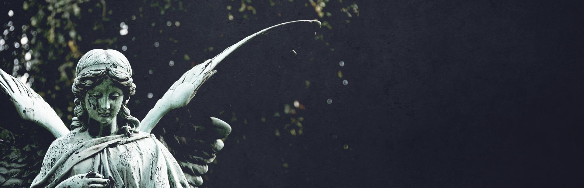 Anioł rzeźba - slajd 1